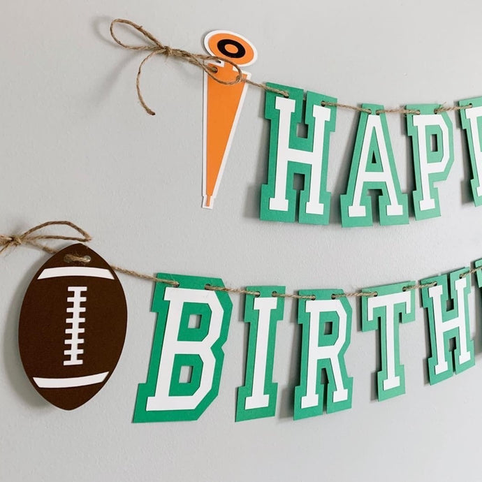 football party decorations