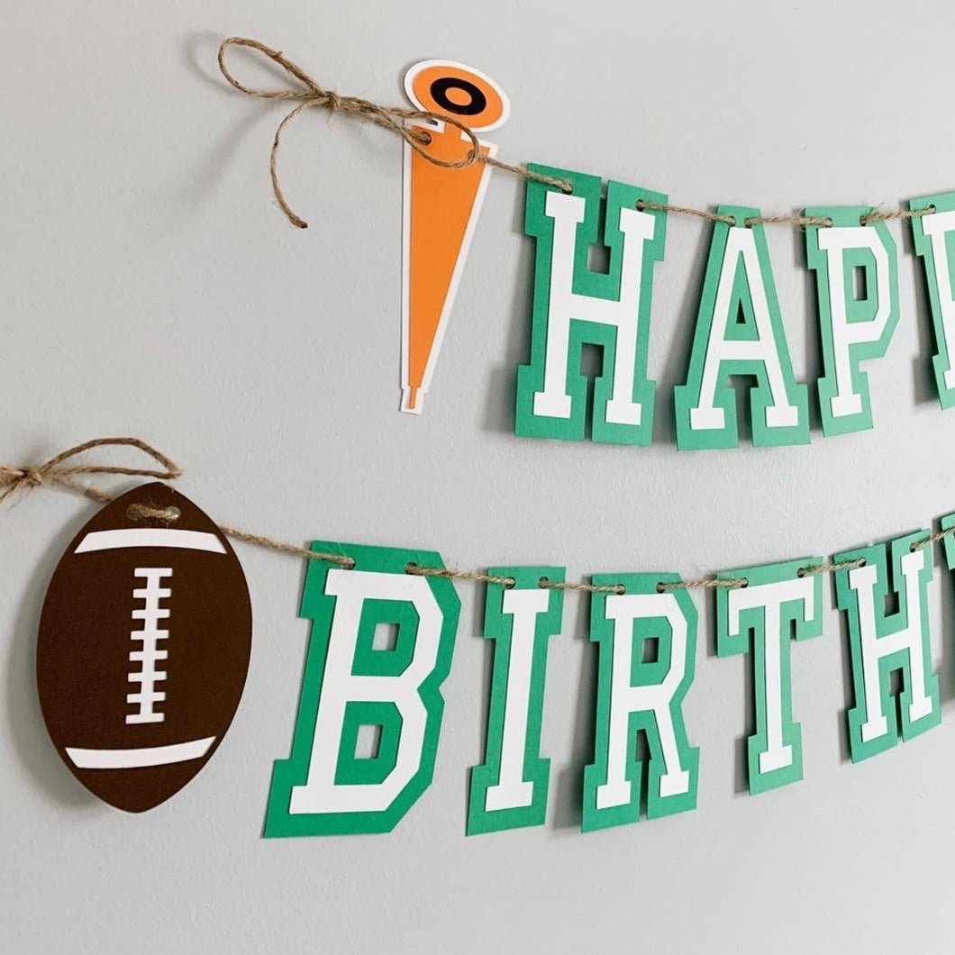 football party decorations