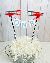 Load image into Gallery viewer, time flies first birthday decorations
