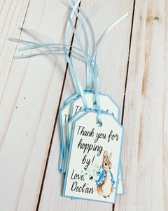Peter Rabbit Thank You Tags