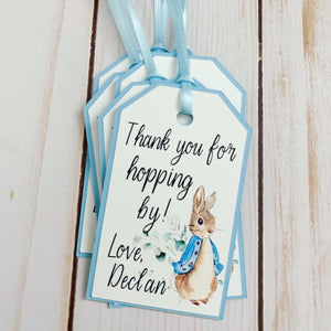 Peter Rabbit Thank You Tags