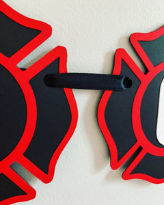firetruck birthday banner