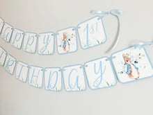 Load image into Gallery viewer, Peter Rabbit First Birthday Decorations
