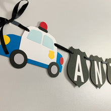 Load image into Gallery viewer, police birthday decorations
