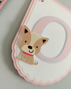 pink barnyard banner