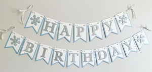 Winter ONEderland birthday decorations