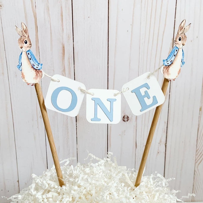 Peter Rabbit Cake Topper