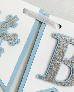 Winter ONEderland birthday decorations