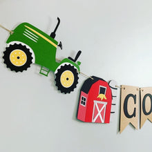 Load image into Gallery viewer, tractor barnyard decorations
