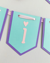Load image into Gallery viewer, gymnastics birthday banner

