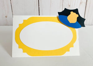 police birthday decorations