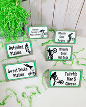 Load image into Gallery viewer, BMX birthday decorations
