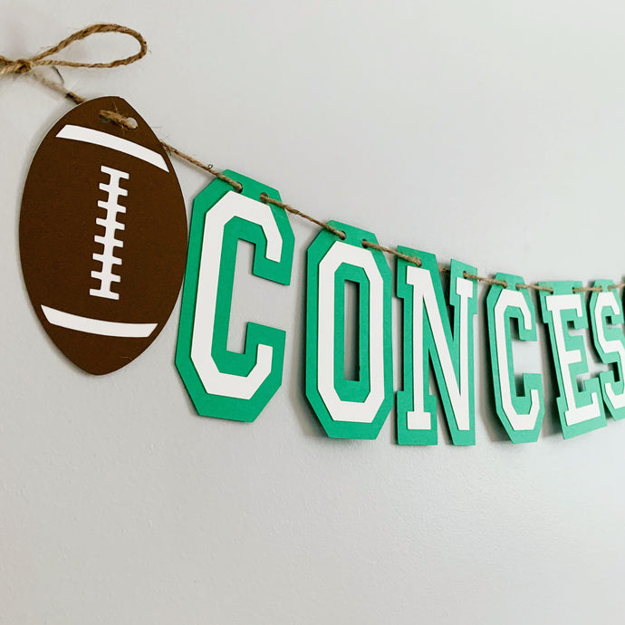 football party decorations