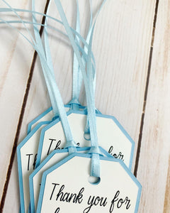 Peter Rabbit Thank You Tags
