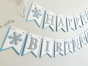 Winter ONEderland birthday decorations